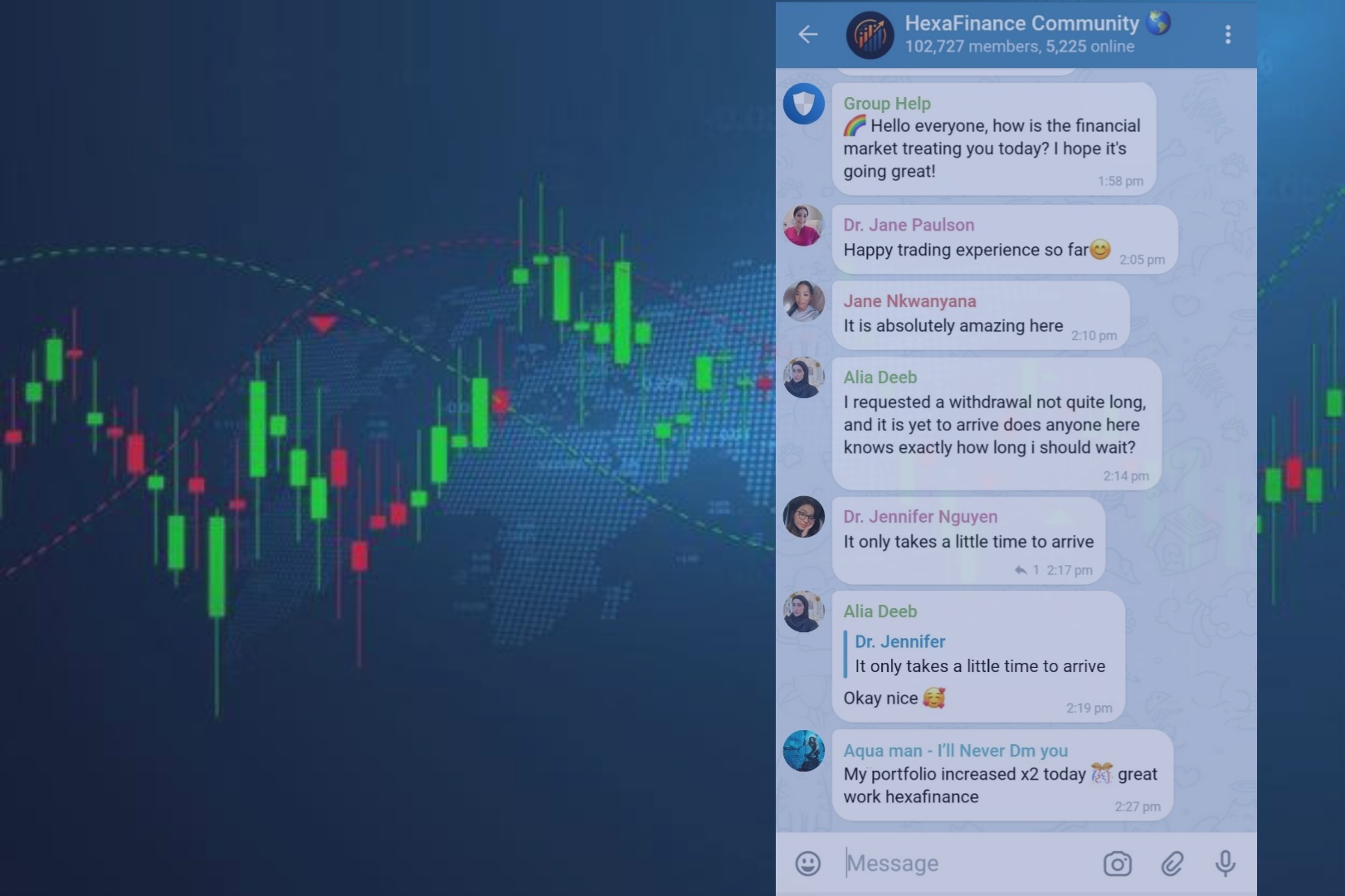 Trading community